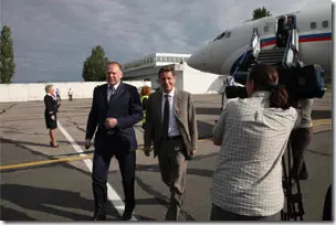  Премьер-министр прибыл в Калининградскую область